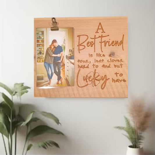 Best Friend Lucky Picture Frame