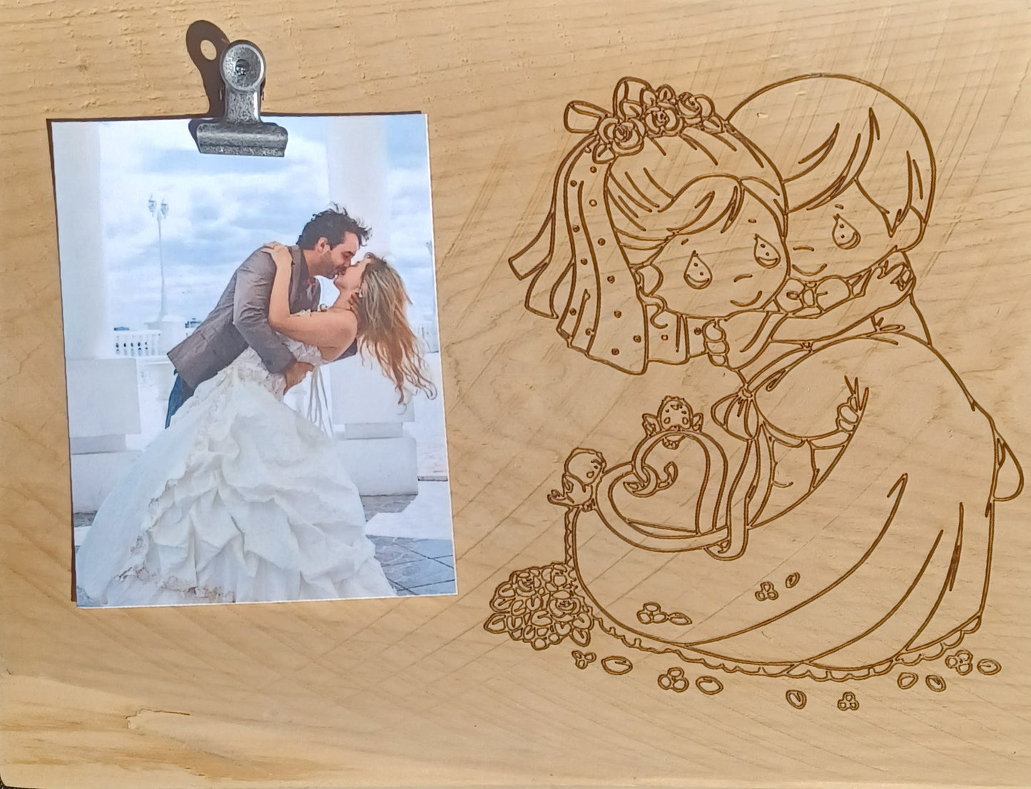 Bride and Groom Picture Frame