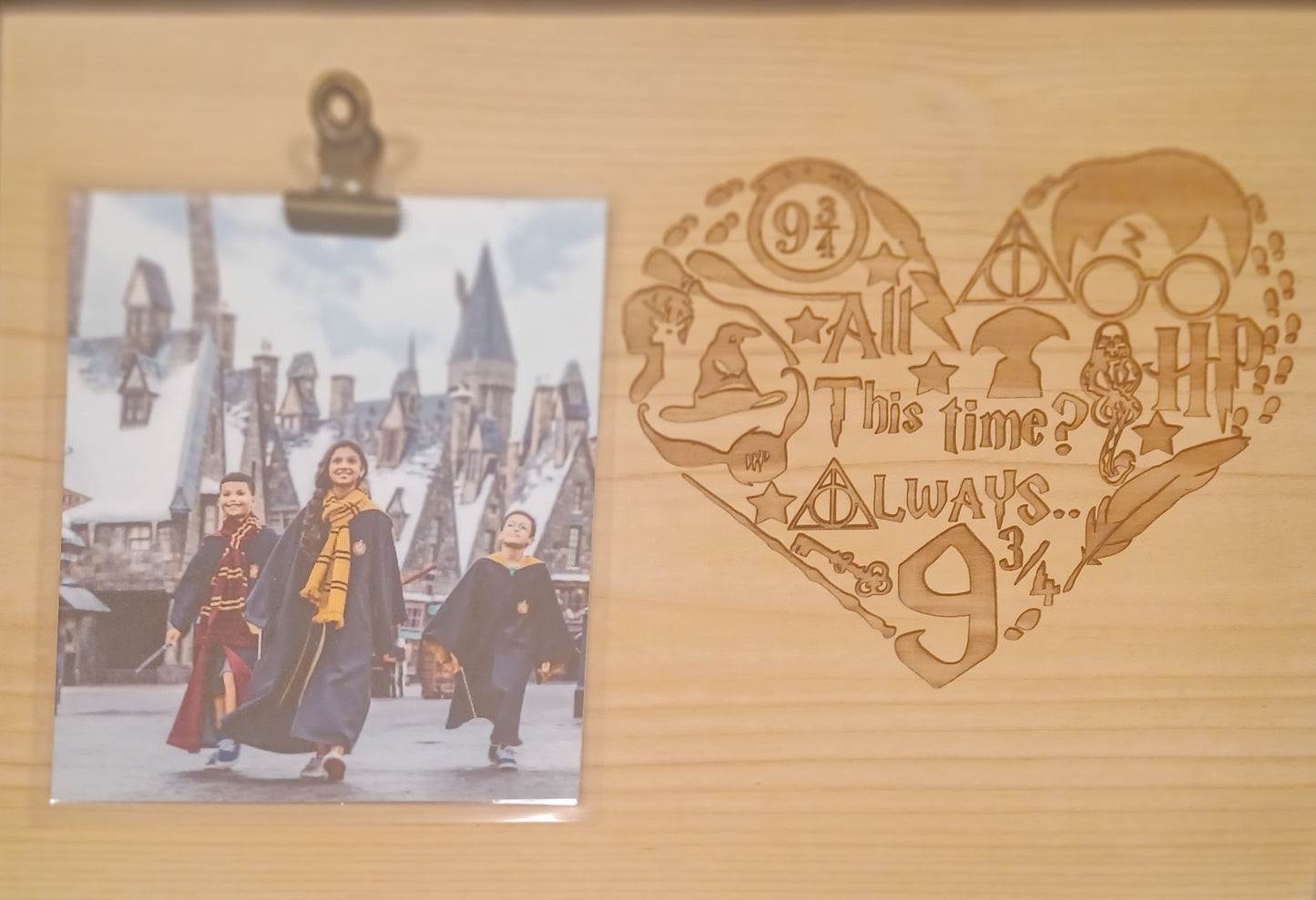 Harry Potter Heart Picture Frame