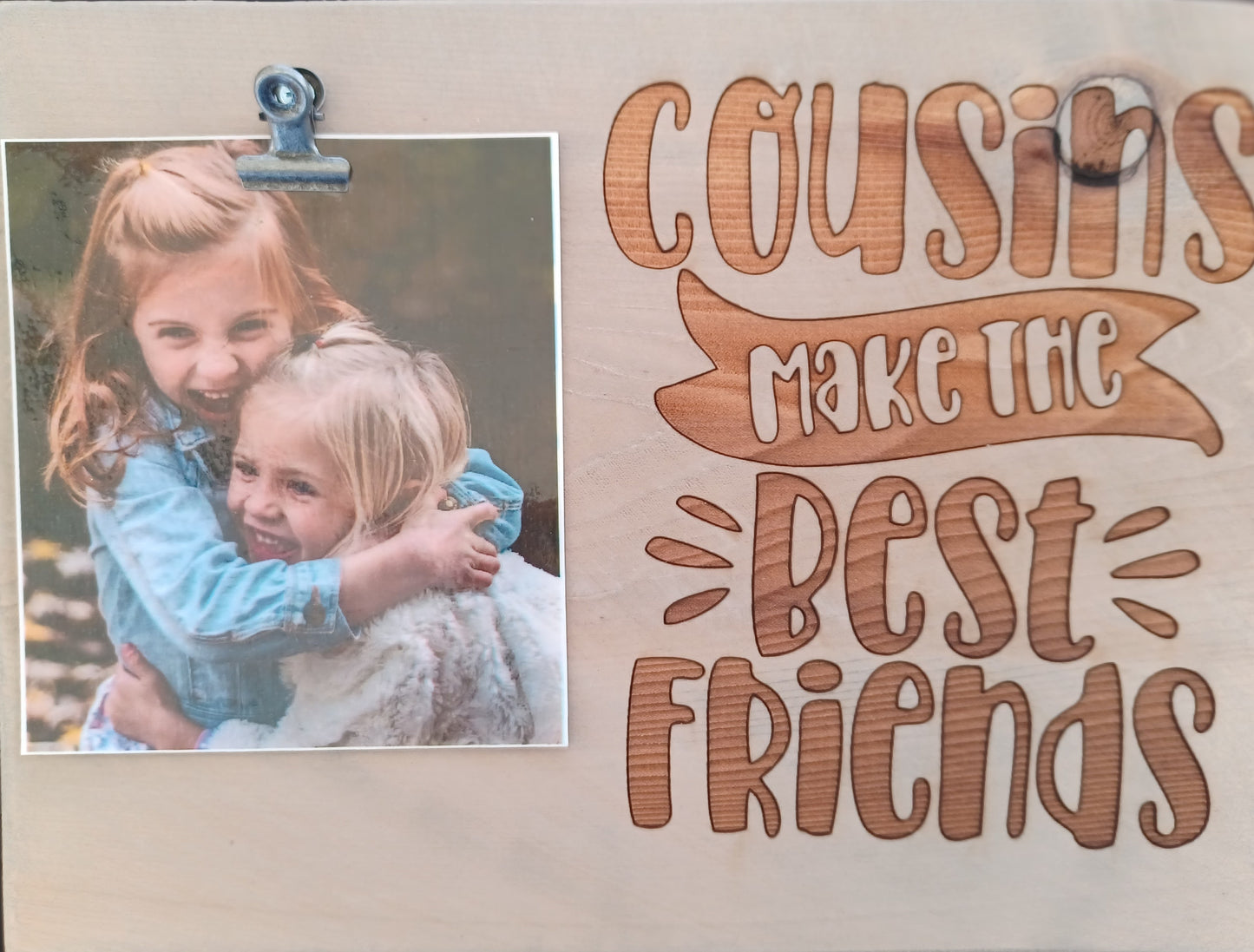 Cousins Picture Frame