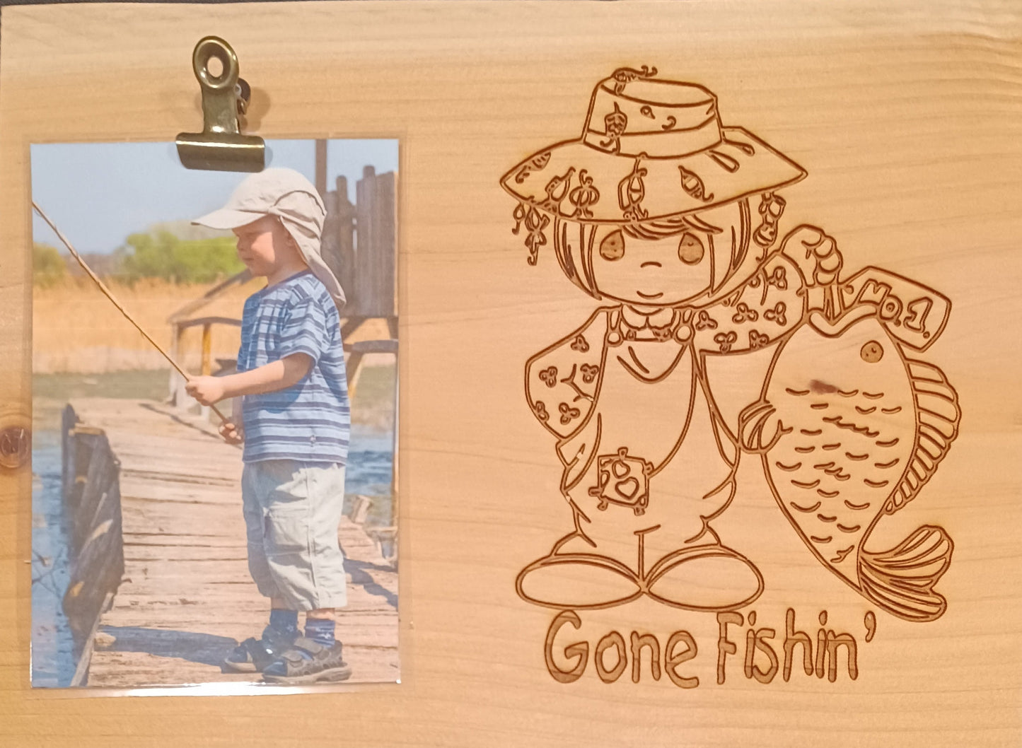 Fishing PM Picture Frame