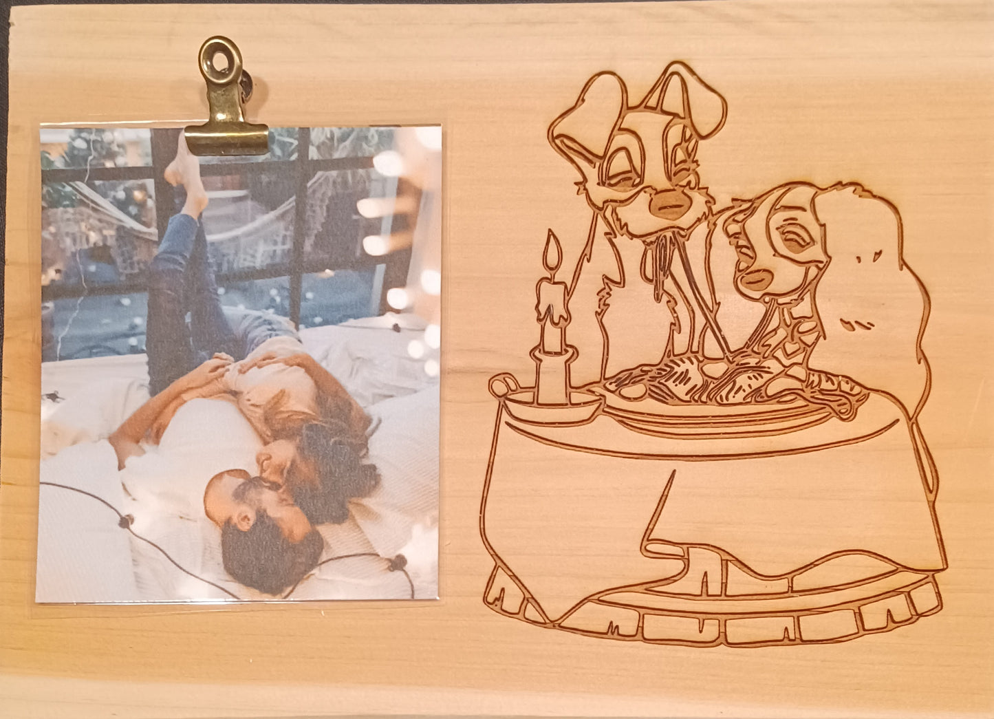 Lady and Tramp Picture Frame